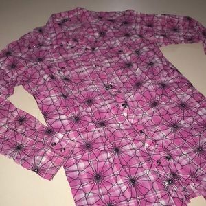 Ladies Medium Western Button Up